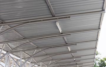 installing Myton Hall metal roofing